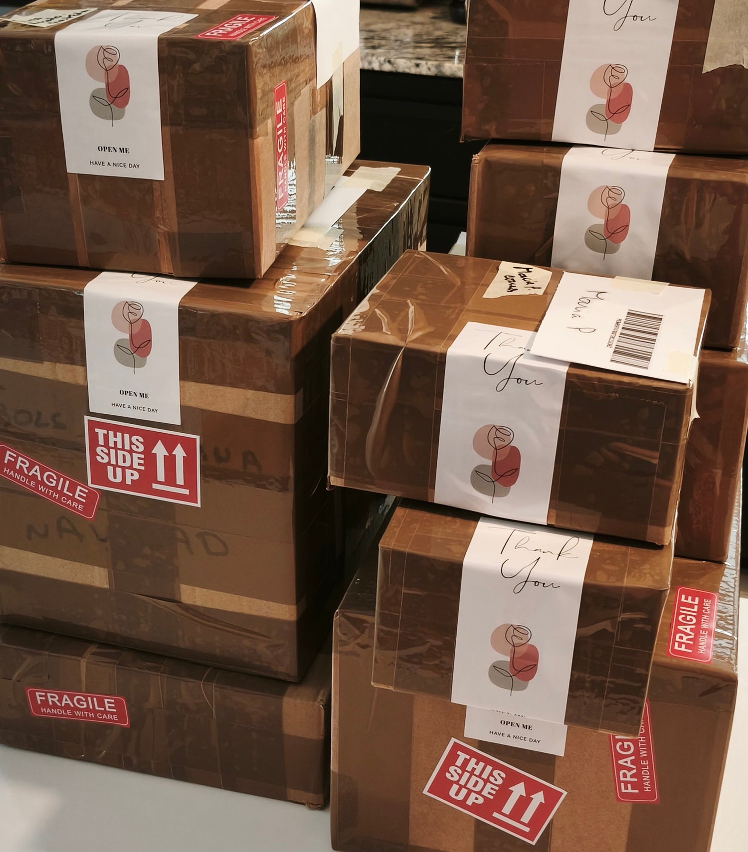 Alocasia Boutique Shipping Package